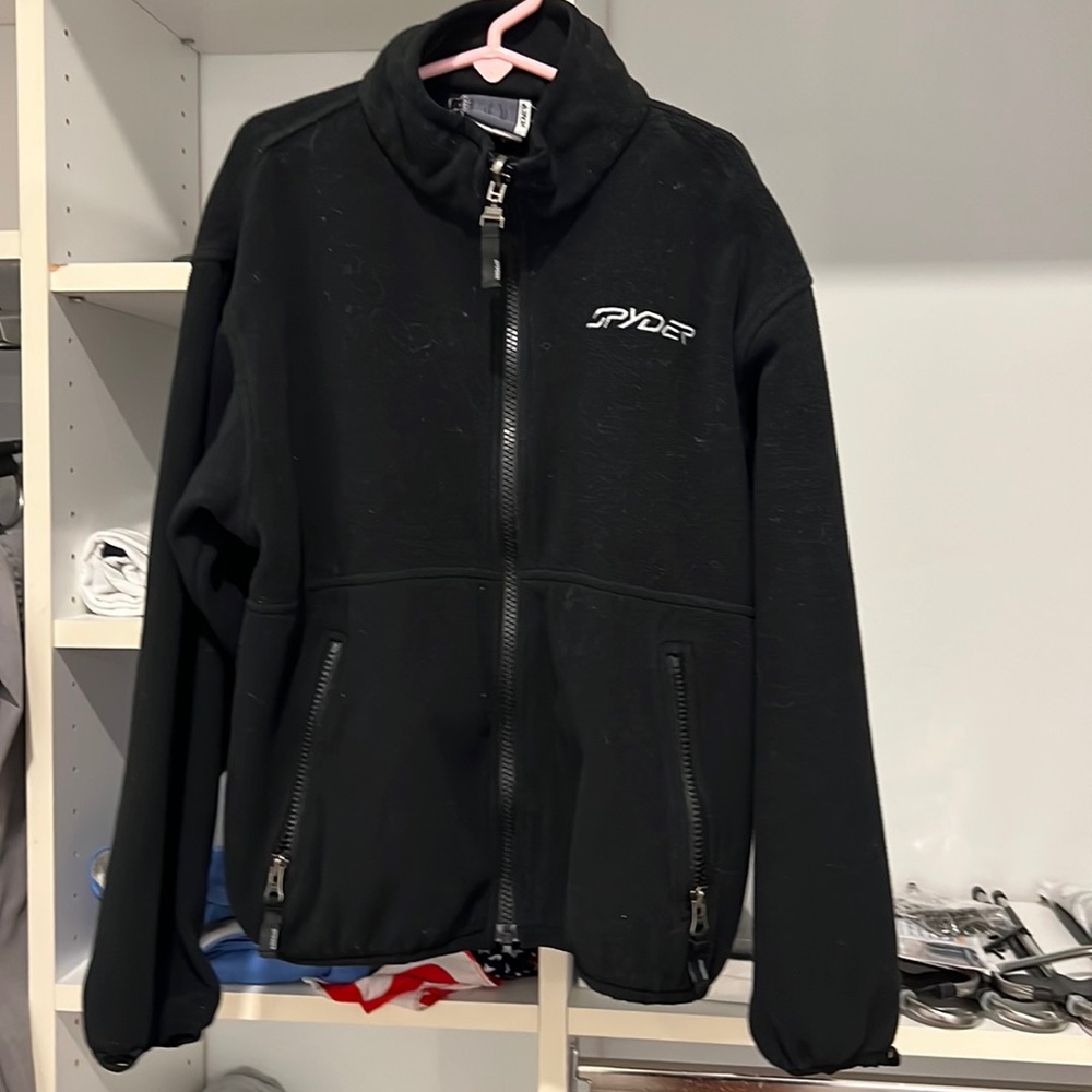 Kids Spyder fleece zip up